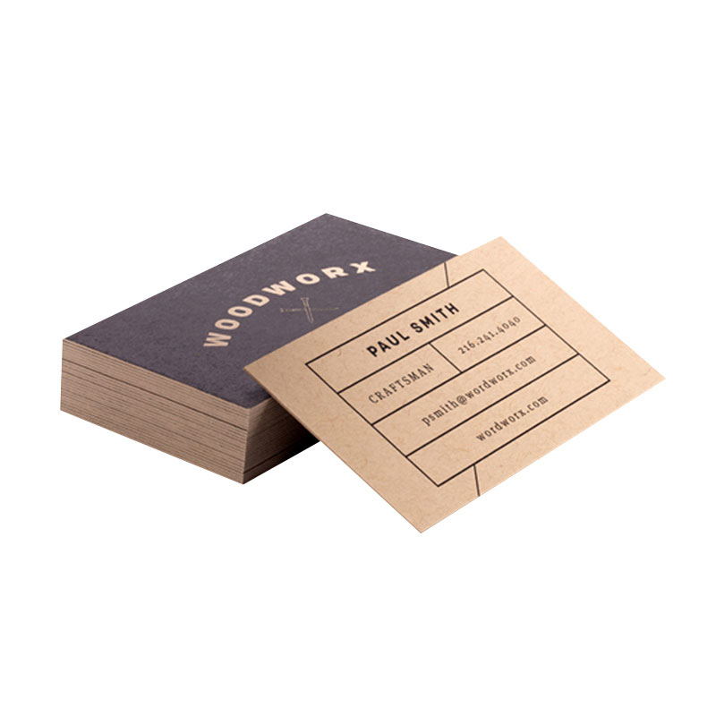 Brown Kraft Business Cards